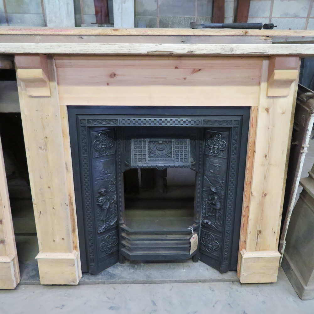 Fireplace Around Radiator Fireplaces & Radiators – Four Oaks Reclamation