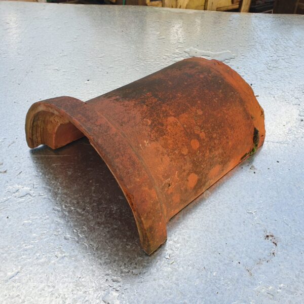 Reclaimed Collared Red Half Round Ridge