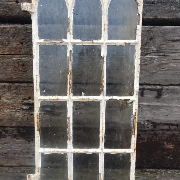 Gothic Arched Reclaimed Cast Iron Window